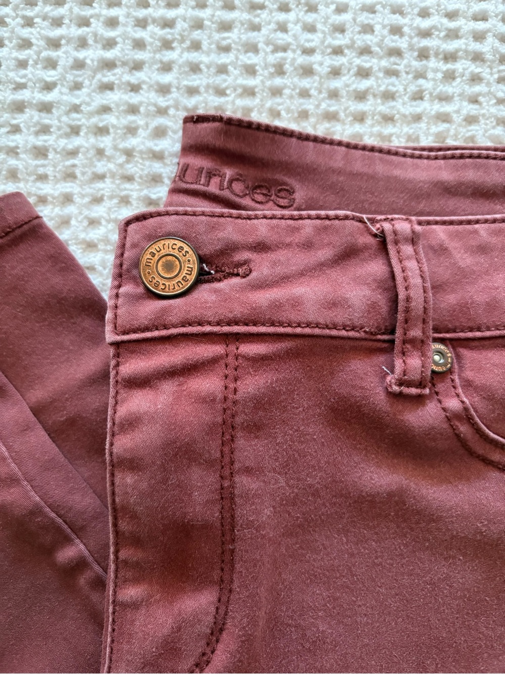 Maroon Pants - Picture 3 of 6